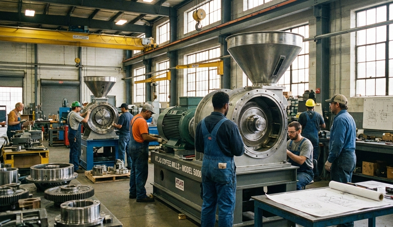 تصنيع طواحين القهوة